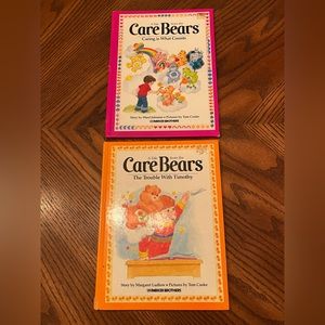 Vintage 1983 hardcover Care Bear Books | Set of 2 kids books